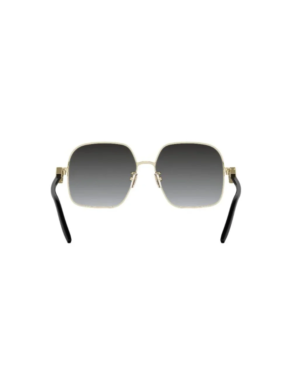 New FENDI Women's Sunglasses Metal Frame FF DIAMONDS FE40218U 30B 58 gold Square
